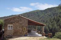 Maison en pierre rustique dans les collines du Languedoc