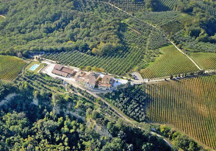 Location dans un domaine viticole du Chianti