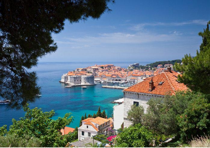 Magnifique vue sur Dubrovnik