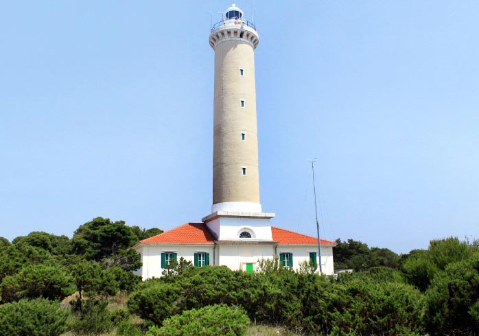 Le phare de Veli Rat sur l'île de Dugi Otok 